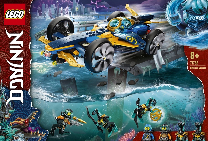 LEGO® Ninjago Podwodny śmigacz ninja 71752