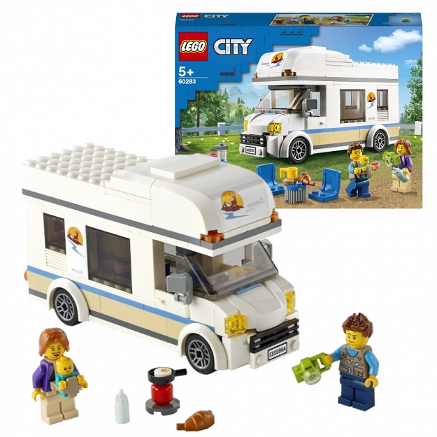 LEGO® CITY Wakacyjny kamper 60283