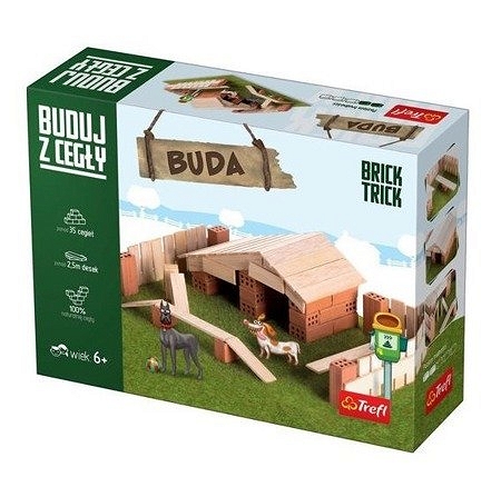 TREFL Brick Trick Buduj z cegły Buda 