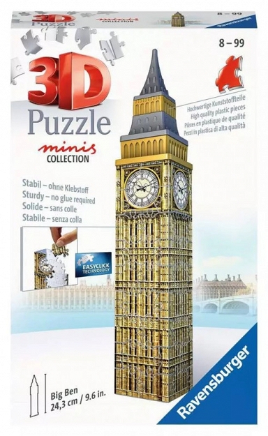 Rav. Puzzle 3D Mini 54 Budynki Big Ben 112463