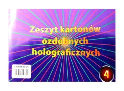 Cormoran Zeszyt kartonów ozd. hologr. zest. 4