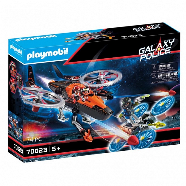 Playmobil 70023 Galaxy Helikopter piratów 