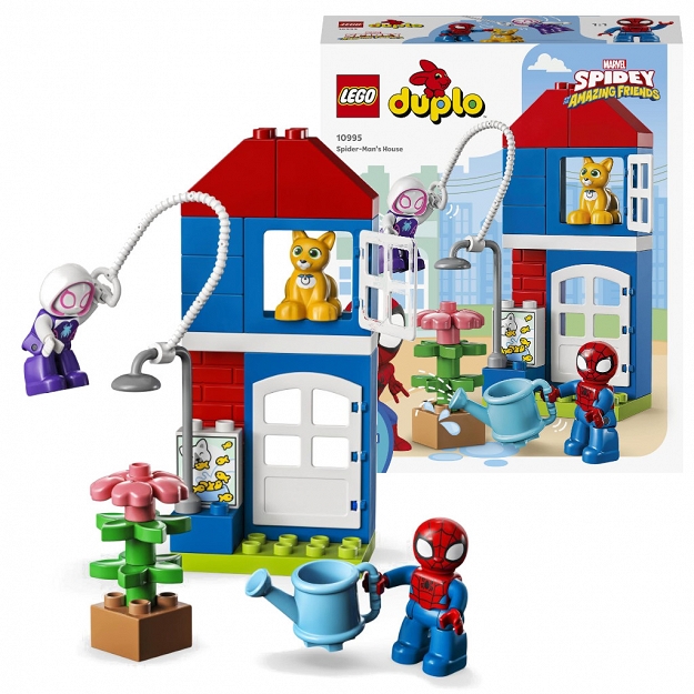 Lego Duplo Spider-Man - zabawa w dom 10995