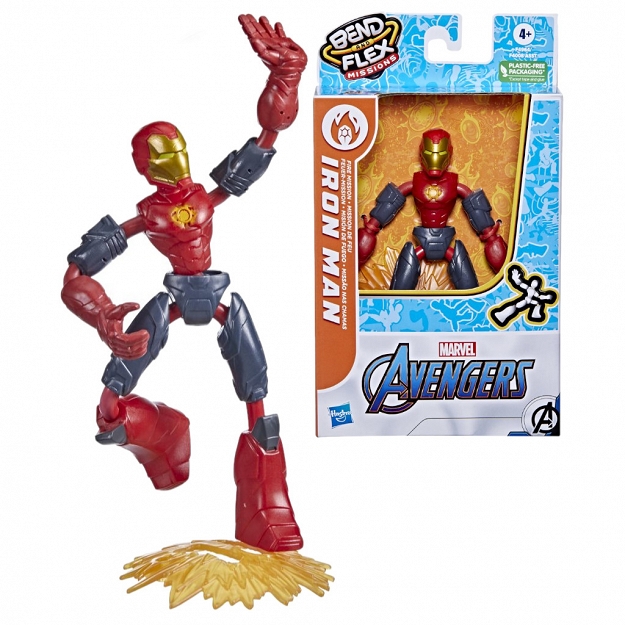 Hasbro Avengers Bend&Flex Iron Man F4964