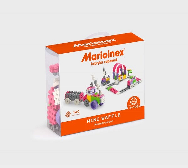 Marioinex Klocki wafle mini 140szt konstr-dz02837 