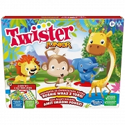 Hasbro Gra Twister Junior ze zwierzątkami F7478