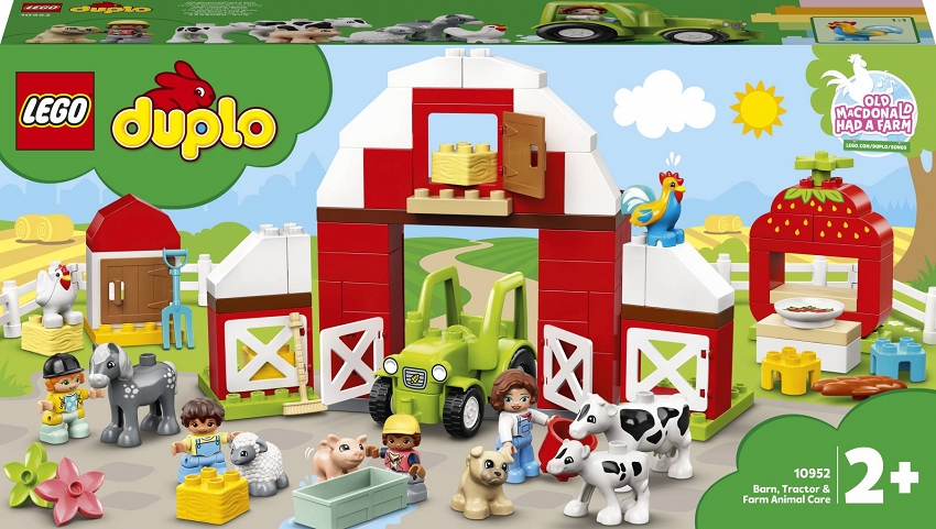 LEGO® DUPLO® Stodoła,traktor i zwierzęta gosp. 10952