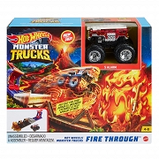 Mattel HW Monster Truck Fire Through GYL12