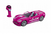 Barbie Zdalnie sterowany różowy kabriolet 63740