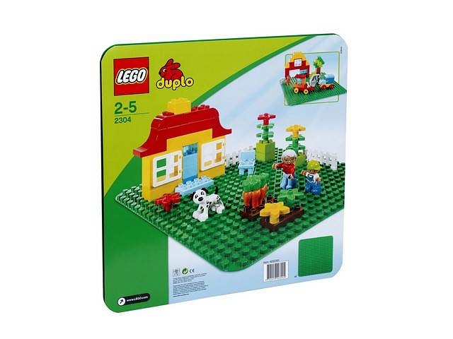 LEGO® DUPLO® Zielone płytki budowlane 2304