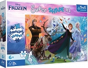 TREFL Puzzle 160el.XL Odkryj świat Frozen 50022