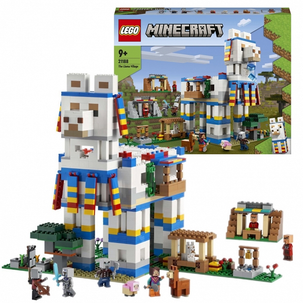 Lego Minecraft Wioska Lamy 21188