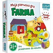 Trefl GRA Baby Farma Moja pierwsza gra 02109