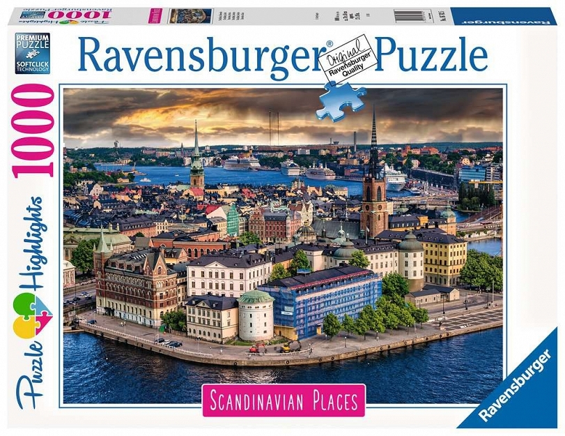 Rav.Puzzle 1000 el. Skandynawskie miasto