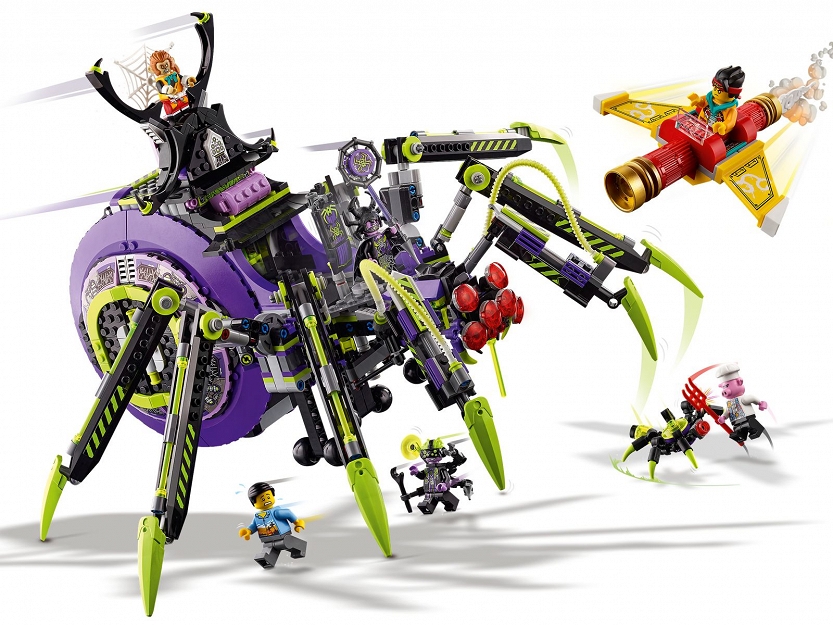 Lego Monkie Kid Baza arachnoidów 80022