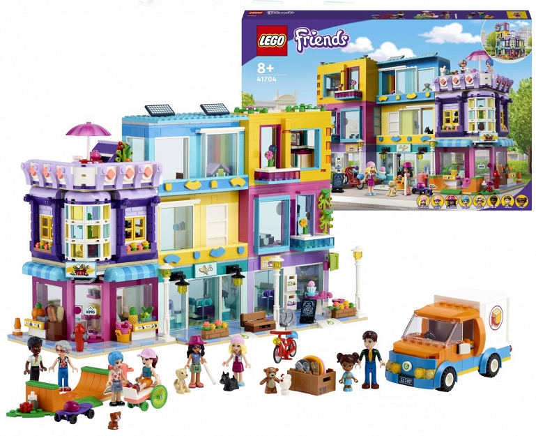 LEGO FRIENDS Budynki przy głównej ulicy 41704
