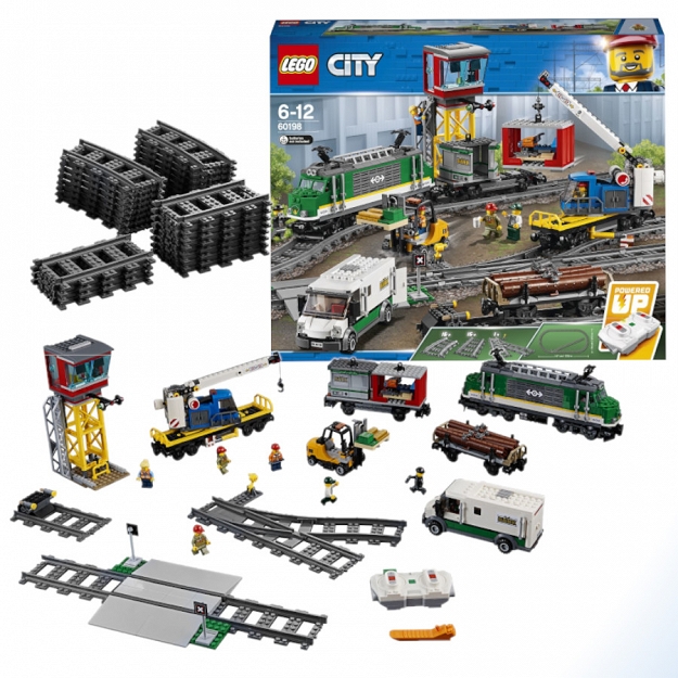 LEGO CITY Pociąg towarowy 60198