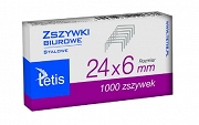 Zszywki 24/6 Tetis GZ101-A