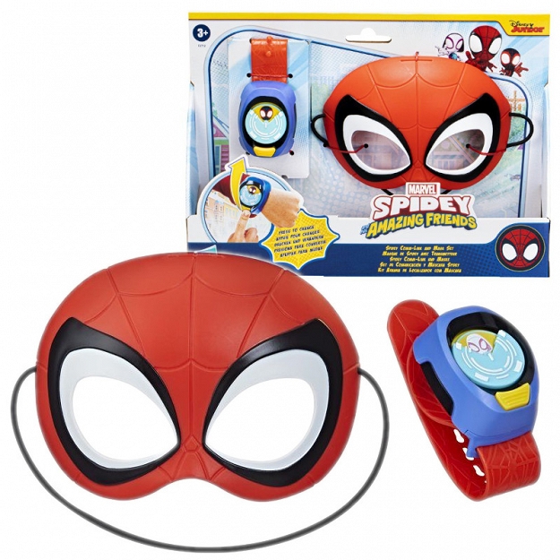 Hasbro Spider-Man Spidey Zegarek i maska F3712