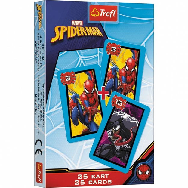 TREFL Karty Piotruś - Spiderman 08484