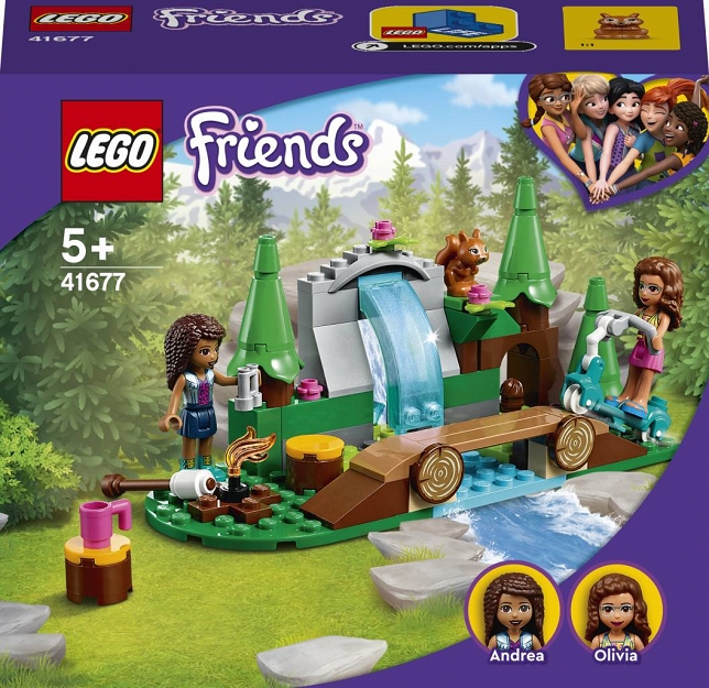 LEGO® Friends Leśny wodospad 41677
