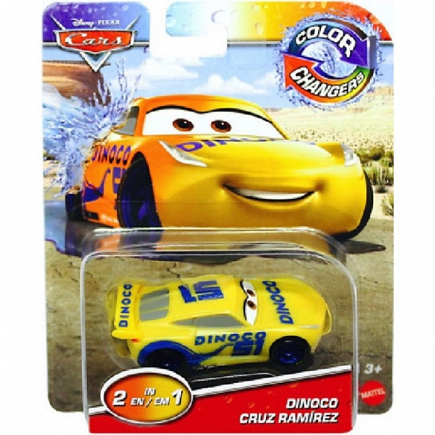 Mattel Cars zmieniające kolor Cruz Ramirez GNY97