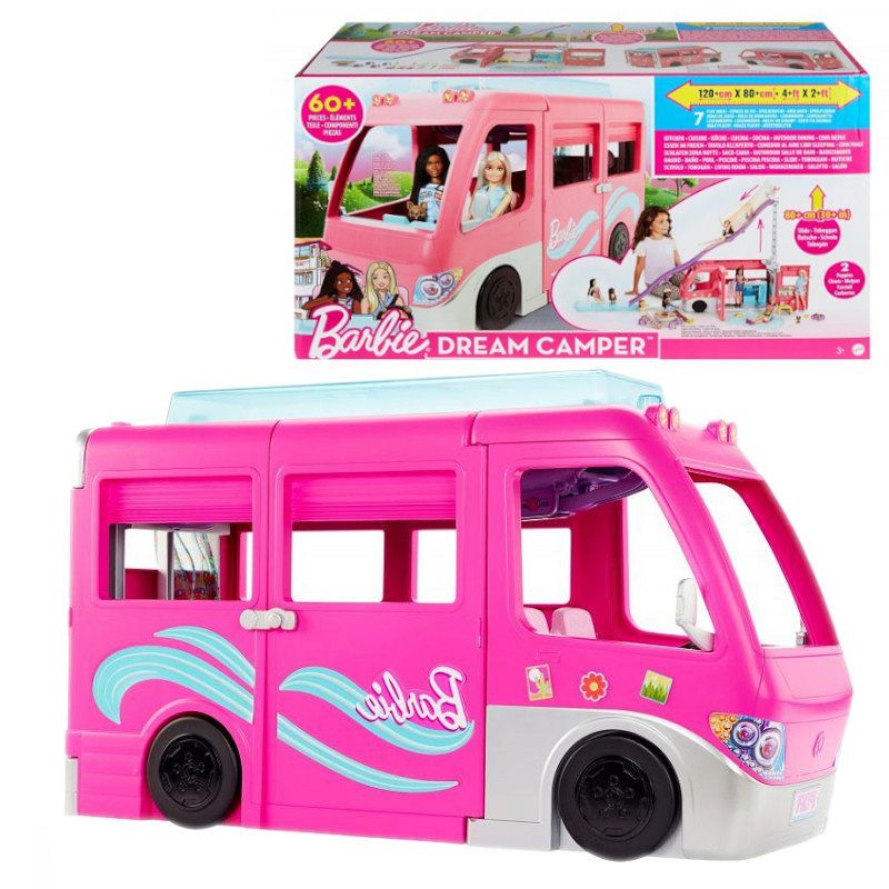 Mattel Barbie Kamper Marzeń DreamCamper HCD46 - Sklep Internetowy ...