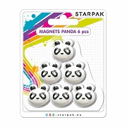 Starpak MAGNES PANDA OP6SZT STK B/C 24/144