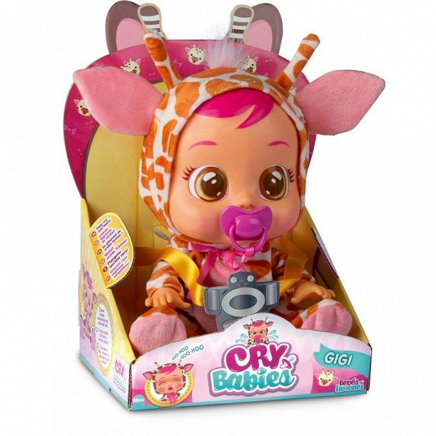 IMC Toys CRY BABIES - Gigi Żyrafa 90194