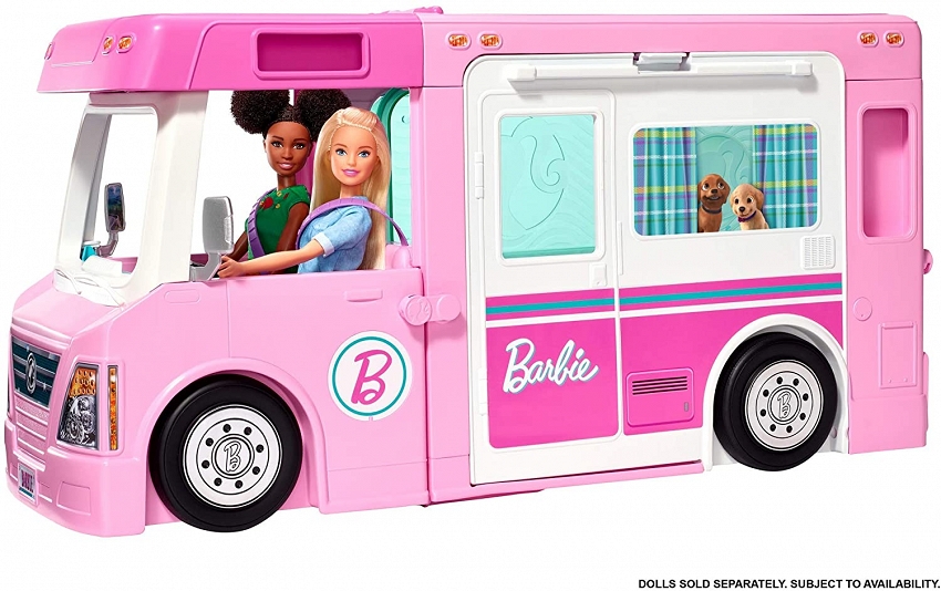 Mattel Kamper Barbie 3w1 GHL93