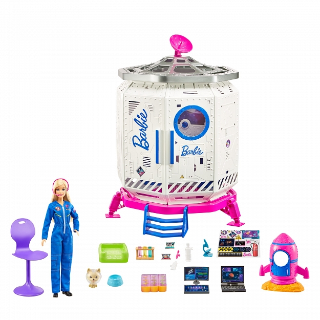 Mattel Barbie Stacja kosmiczna z astronautką GXF27