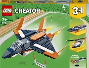LEGO CREATOR Odrzutowiec naddźwiękowy 31126