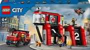 LEGO CITY Remiza strażacka z wozem strażacki 60414