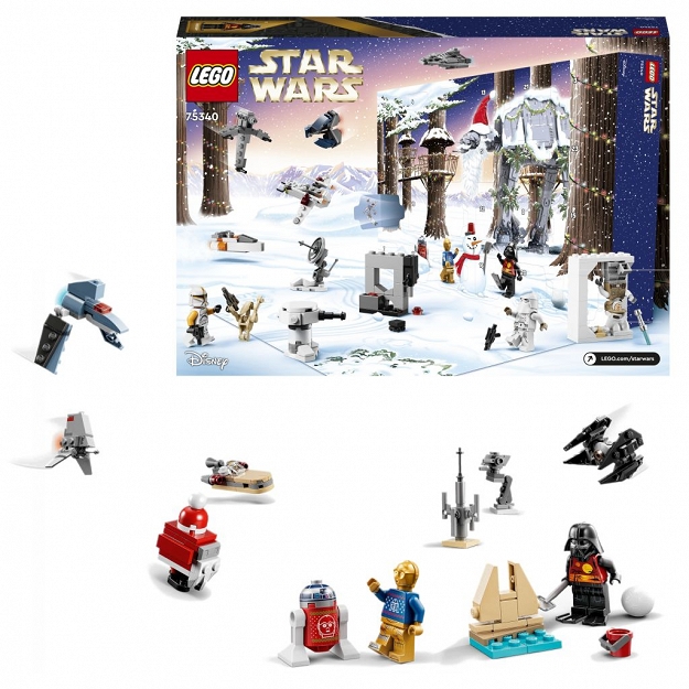 Lego Star Wars 2022 Kalendarz adwentowy 75340