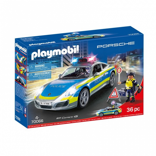 Playmobil 70066 Porsche 911 Carrera 4S Policja
