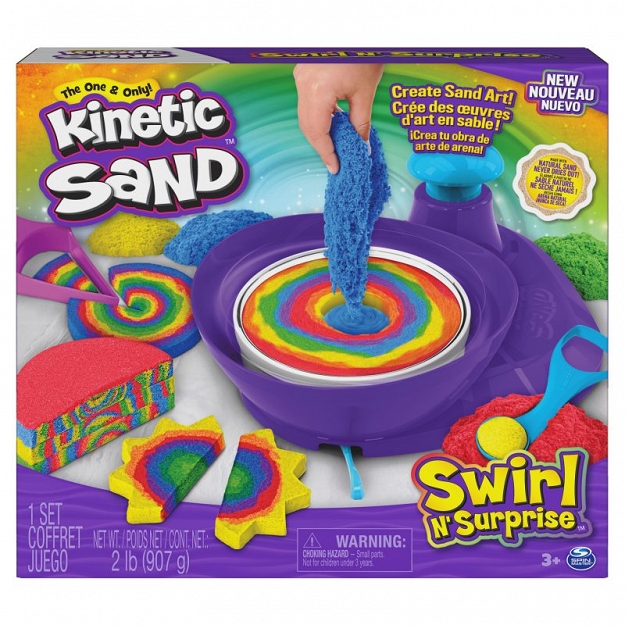 SM Kinetic Sand Zakręcone kolory 6063931