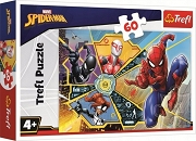 TREFL Puzzle 60el. Spiderman w sieci 17372