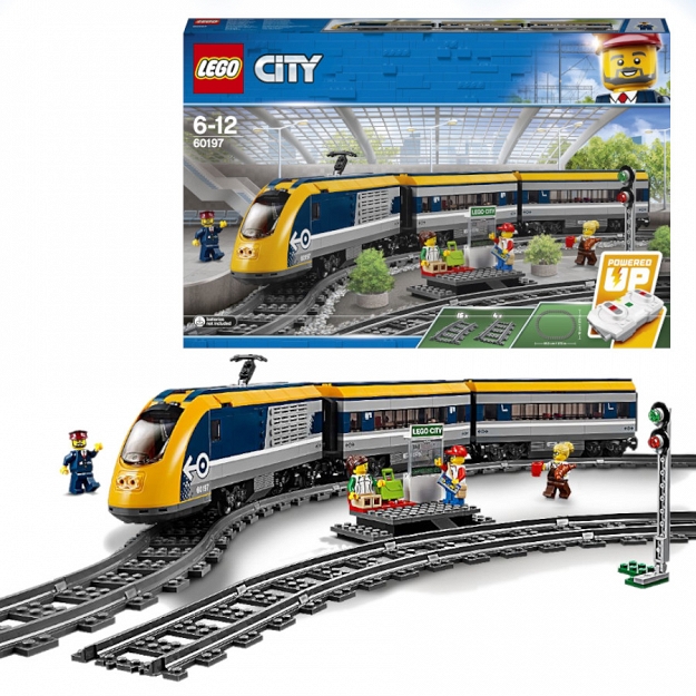 LEGO CITY Pociąg pasażerski 60197