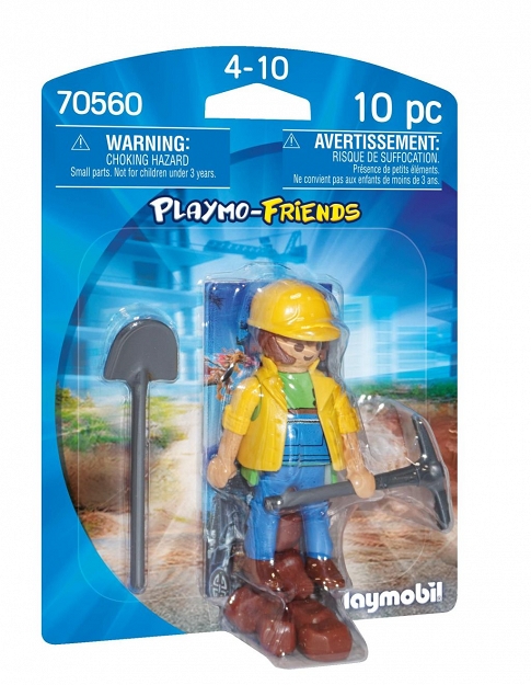 Playmobil 70560 Figurka Pracownik budowy