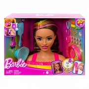 Barbie Głowa do stylizacji Neonowa Brąz HMD80