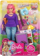 Mattel Barbie Daisy z kotkiem w podróży FWV26