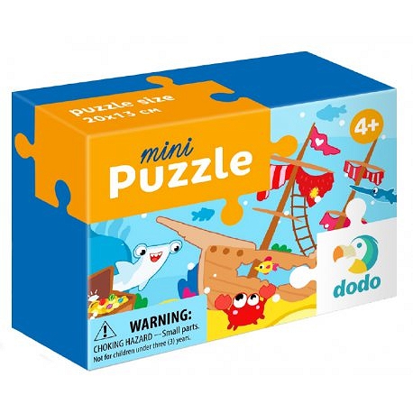 Dodo Mini Puzzle 35el. Morskie Życie 300402