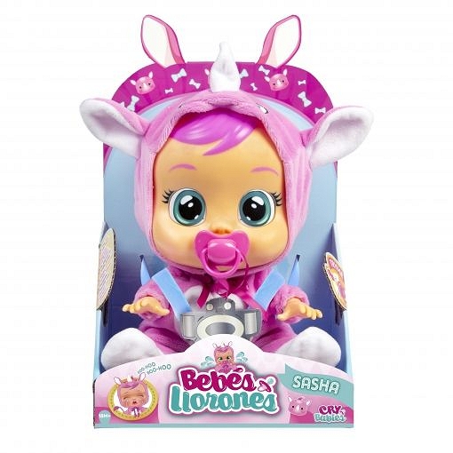 IMC Toys Cry Babies Nosorożec Sasha 093744
