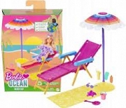 Barbie Loves The Ocean Zestaw Plażowy GYG16/GYG17
