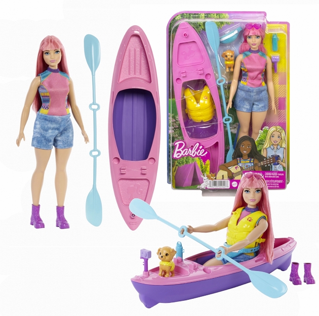 Mattel Barbie Lalka Kemping Daisy HDF75