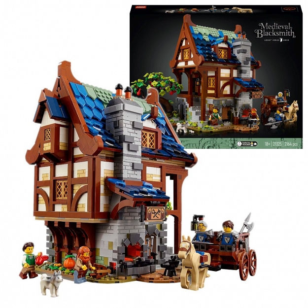 Lego Ideas Średniowieczna Kuźnia 21325