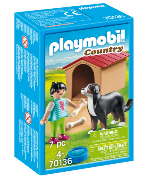 Playmobil 70136 Dziewczynka z psem 