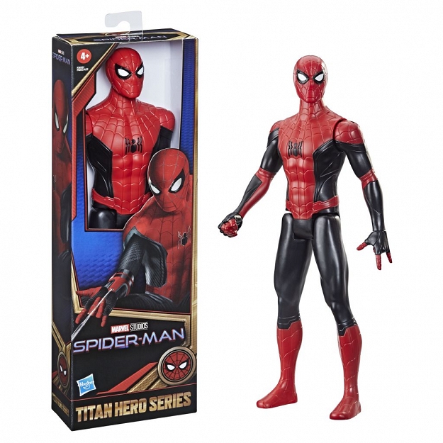 Hasbro Spiderman Czarno-czerwony kostium F2052