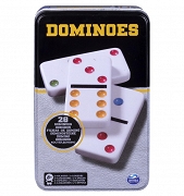 Spin Gra Domino w metalowej puszce 6033156