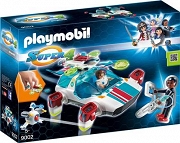 Playmobil 9002 FulguriX z agentem Gene